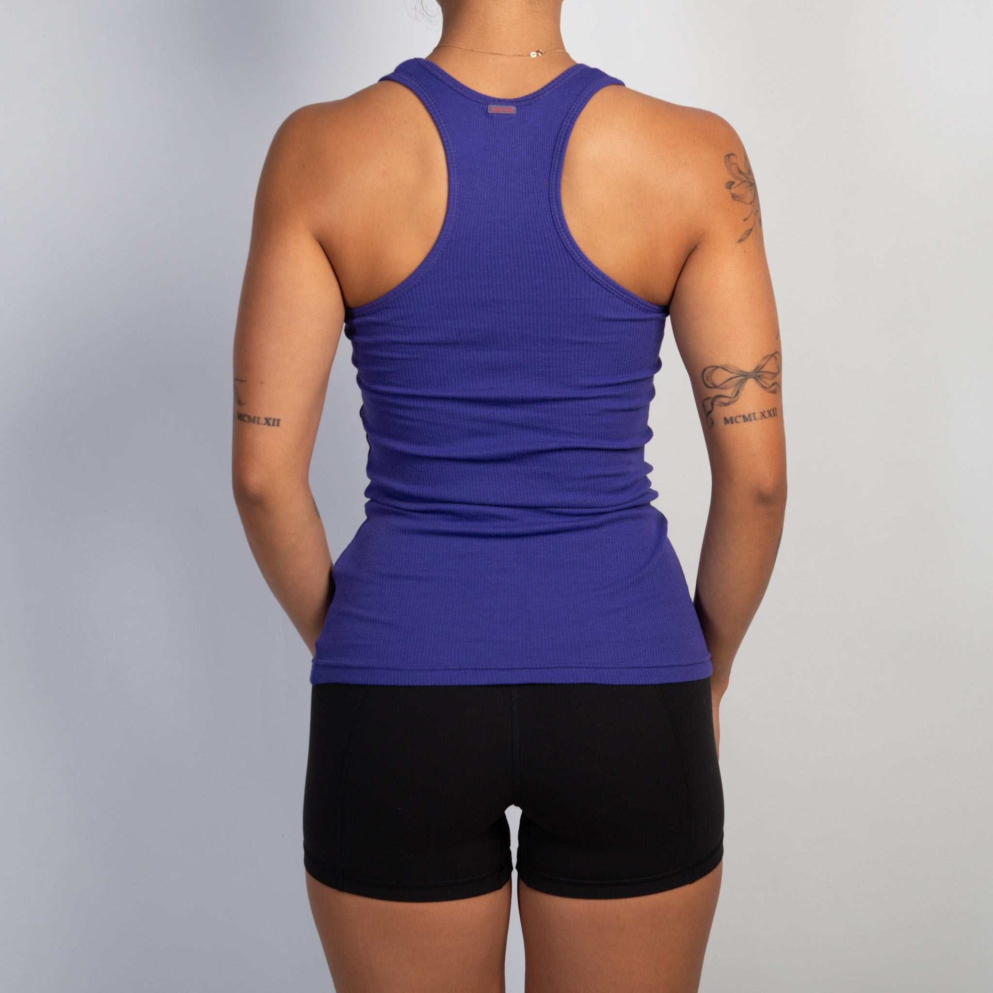 VIOLET COTTON TANK TOP