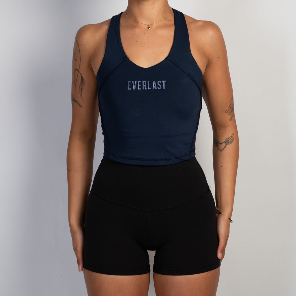 NAVY ACTIVE TANK TOP