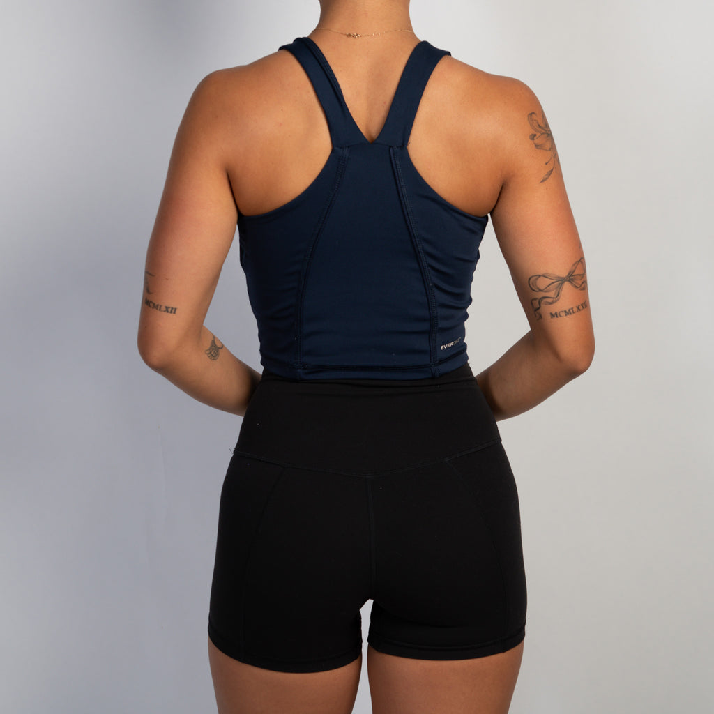 NAVY ACTIVE TANK TOP