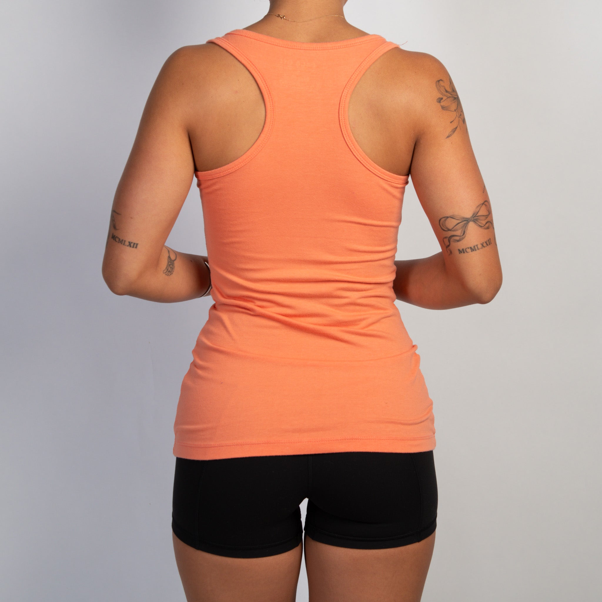 CORAL COTTON TANK TOP