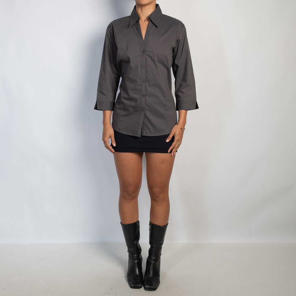 DARK GREY BLOUSE