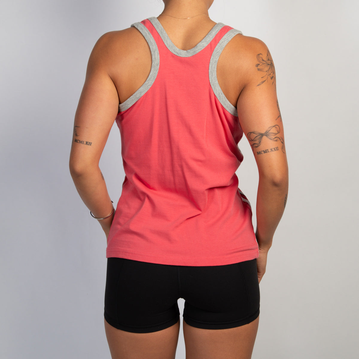 PINK COTTON TANK TOP
