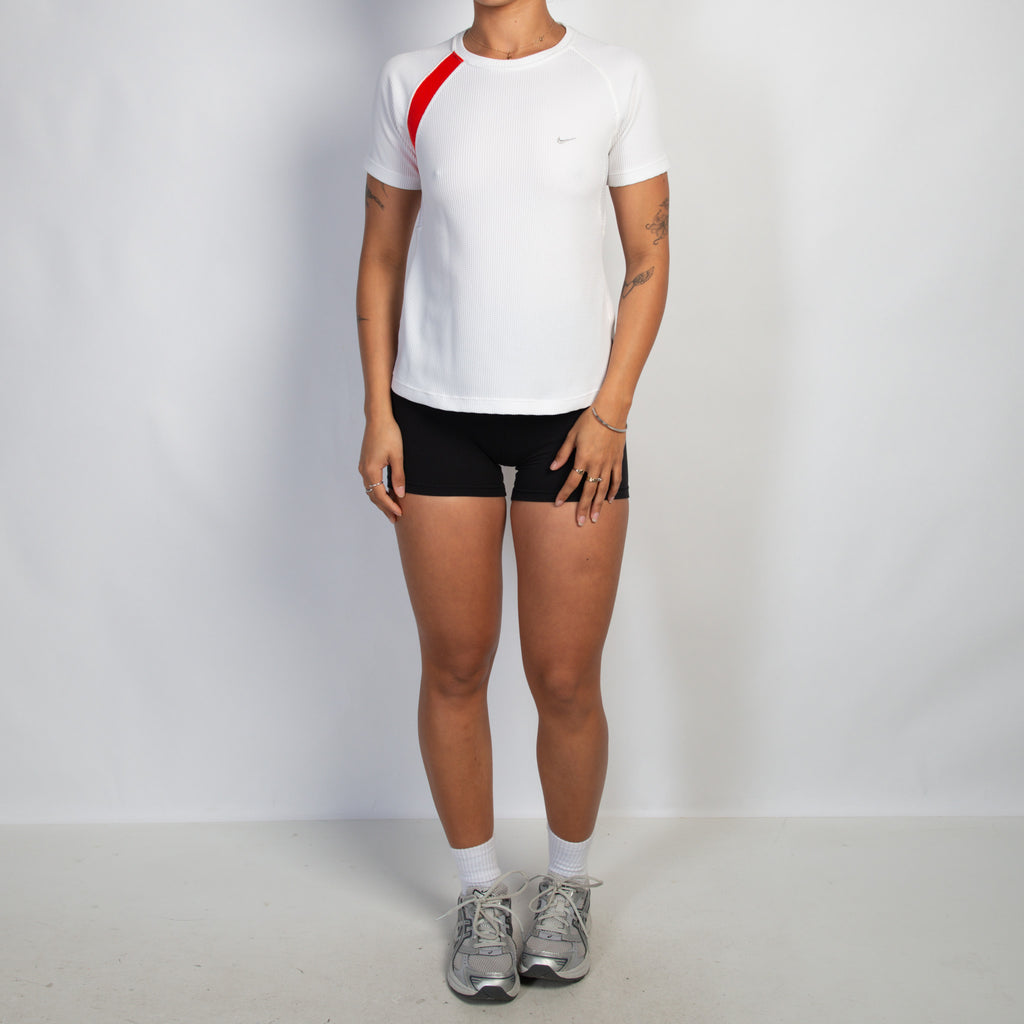 WHITE ACTIVE TEE