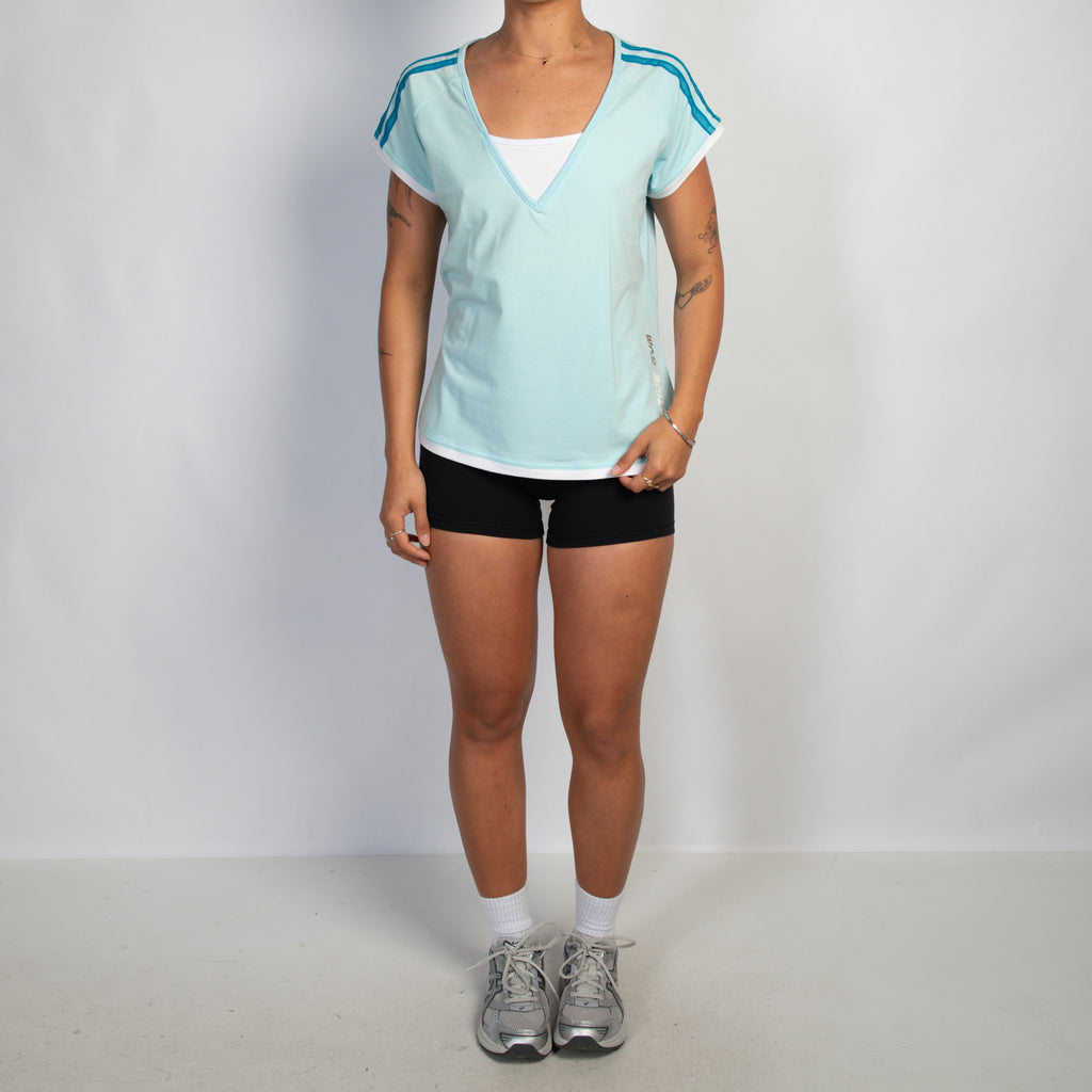BLUE COTTON TSHIRT