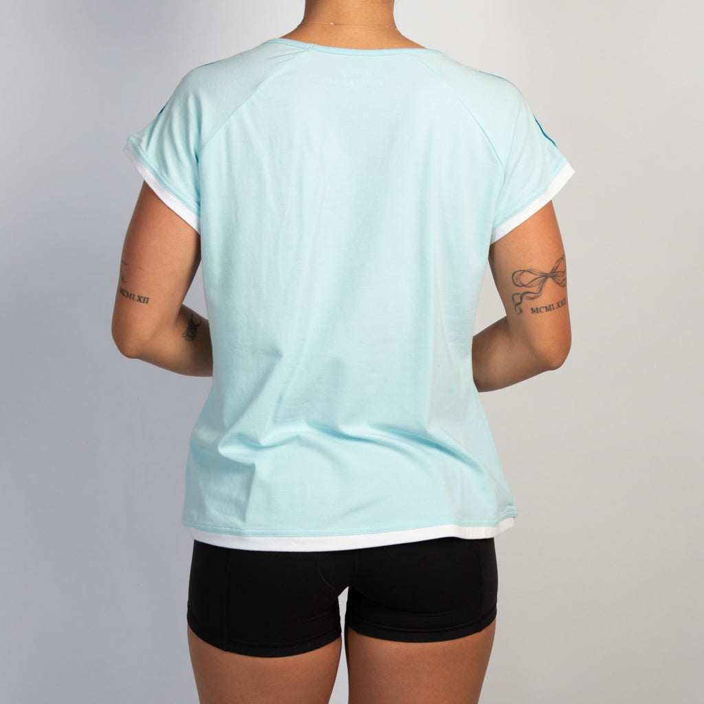 BLUE COTTON TSHIRT