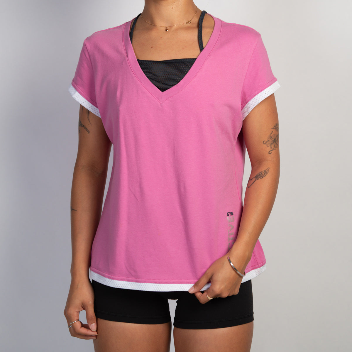 PINK COTTON TSHIRT