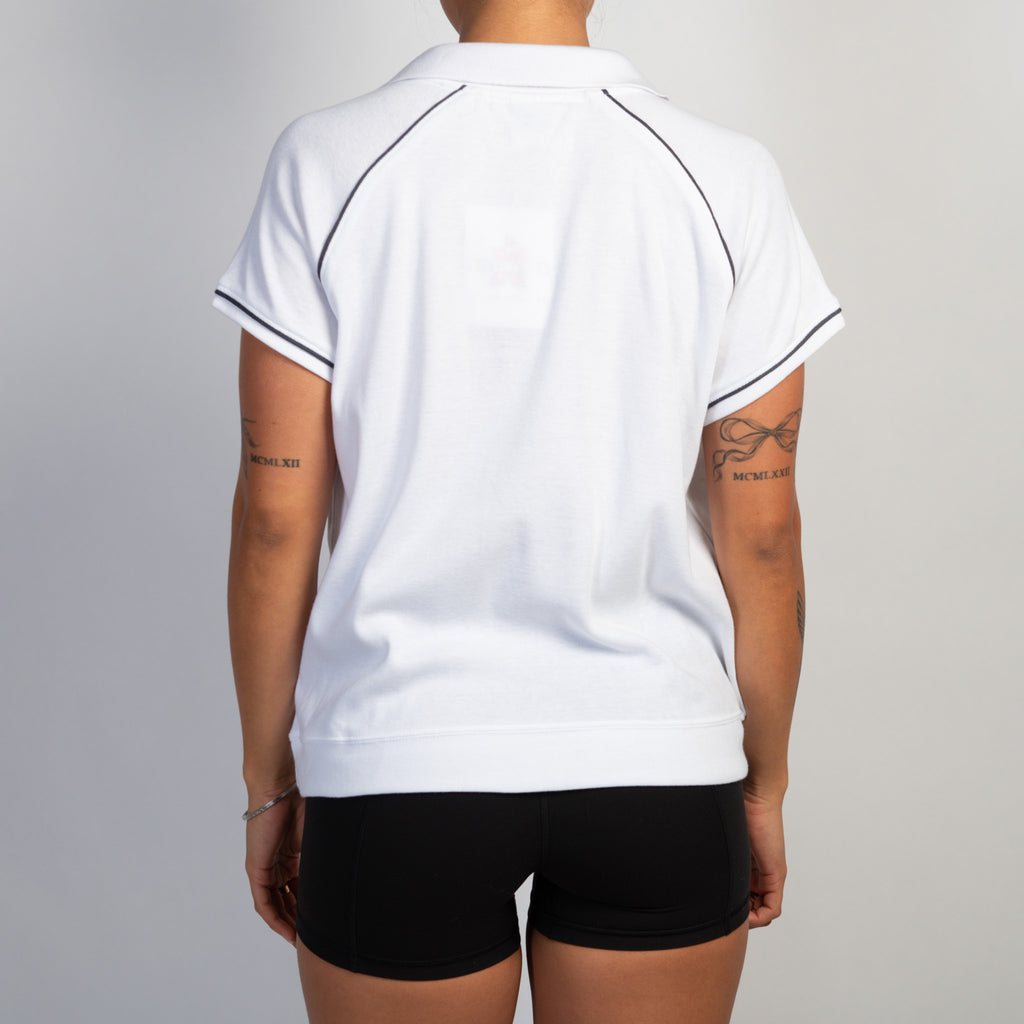 WHITE POLO SHIRT