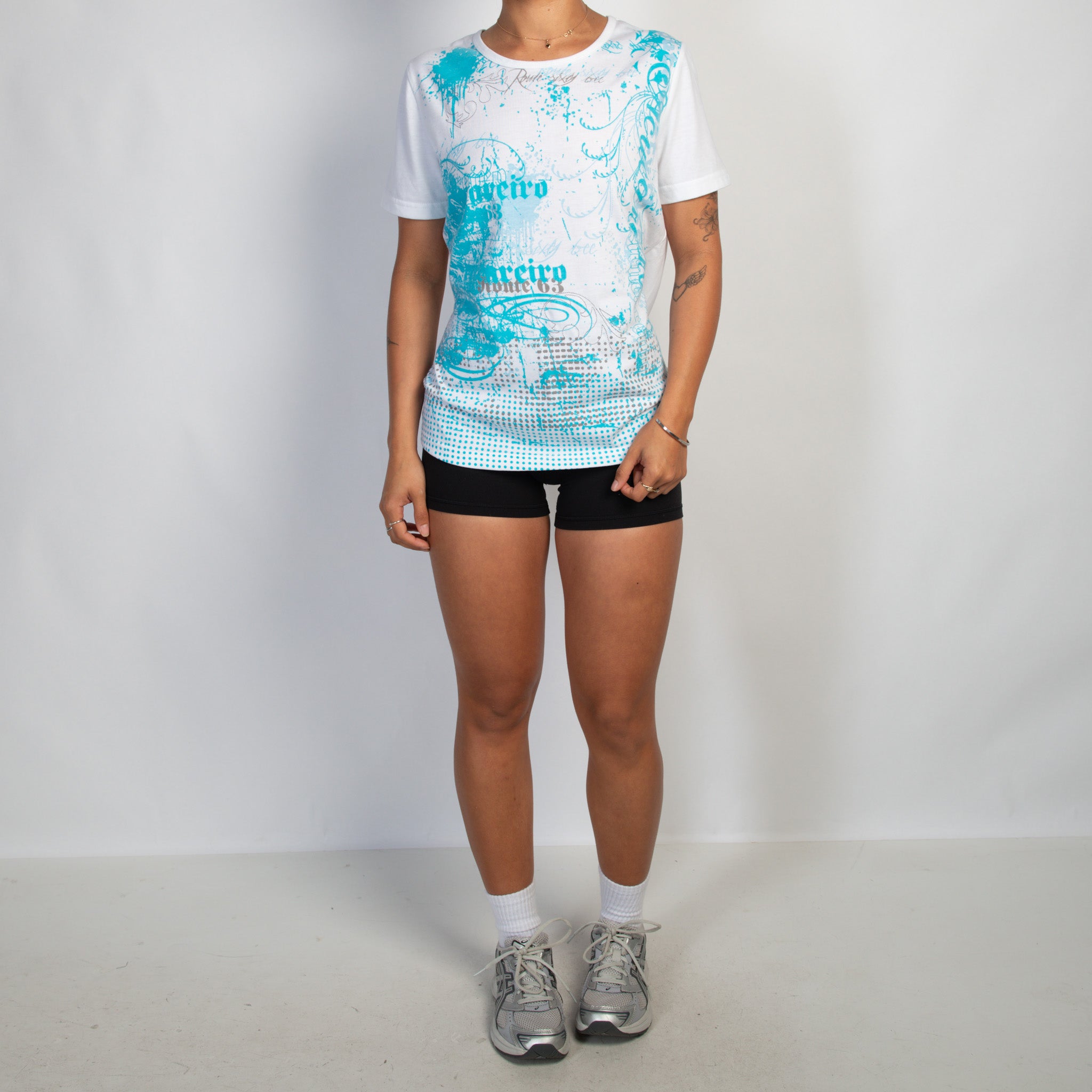 BLUE GRAPHIC TSHIRT