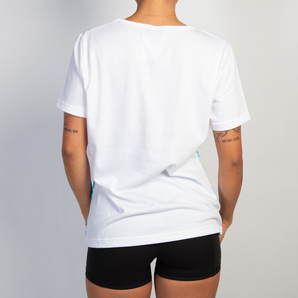 BLUE GRAPHIC TSHIRT