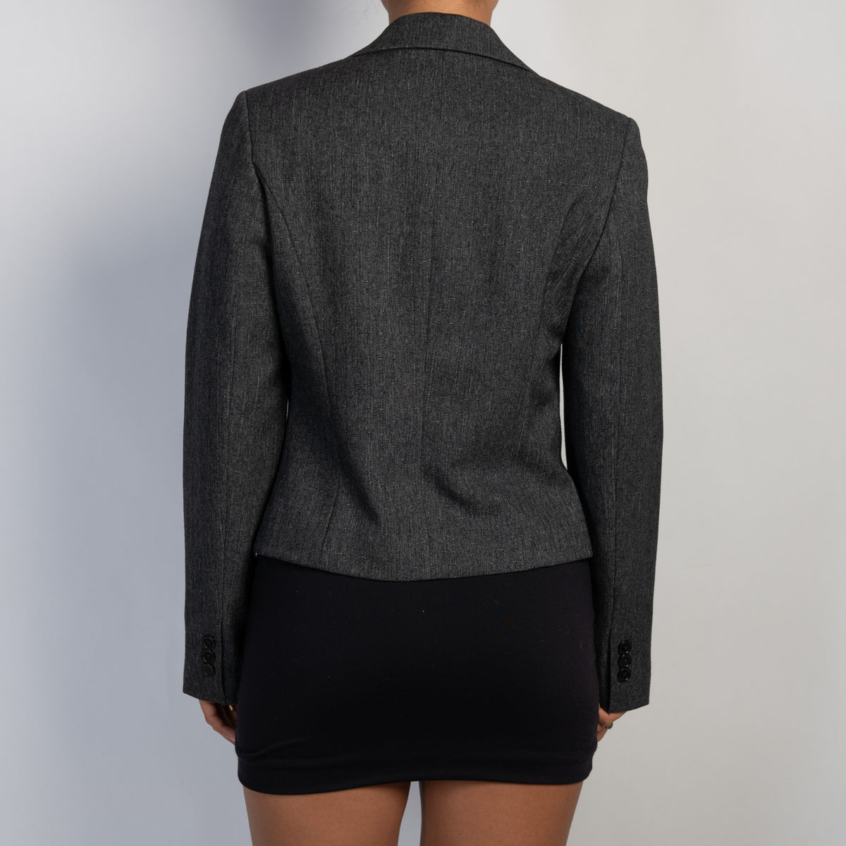 CHARCOAL MARLE BLAZER