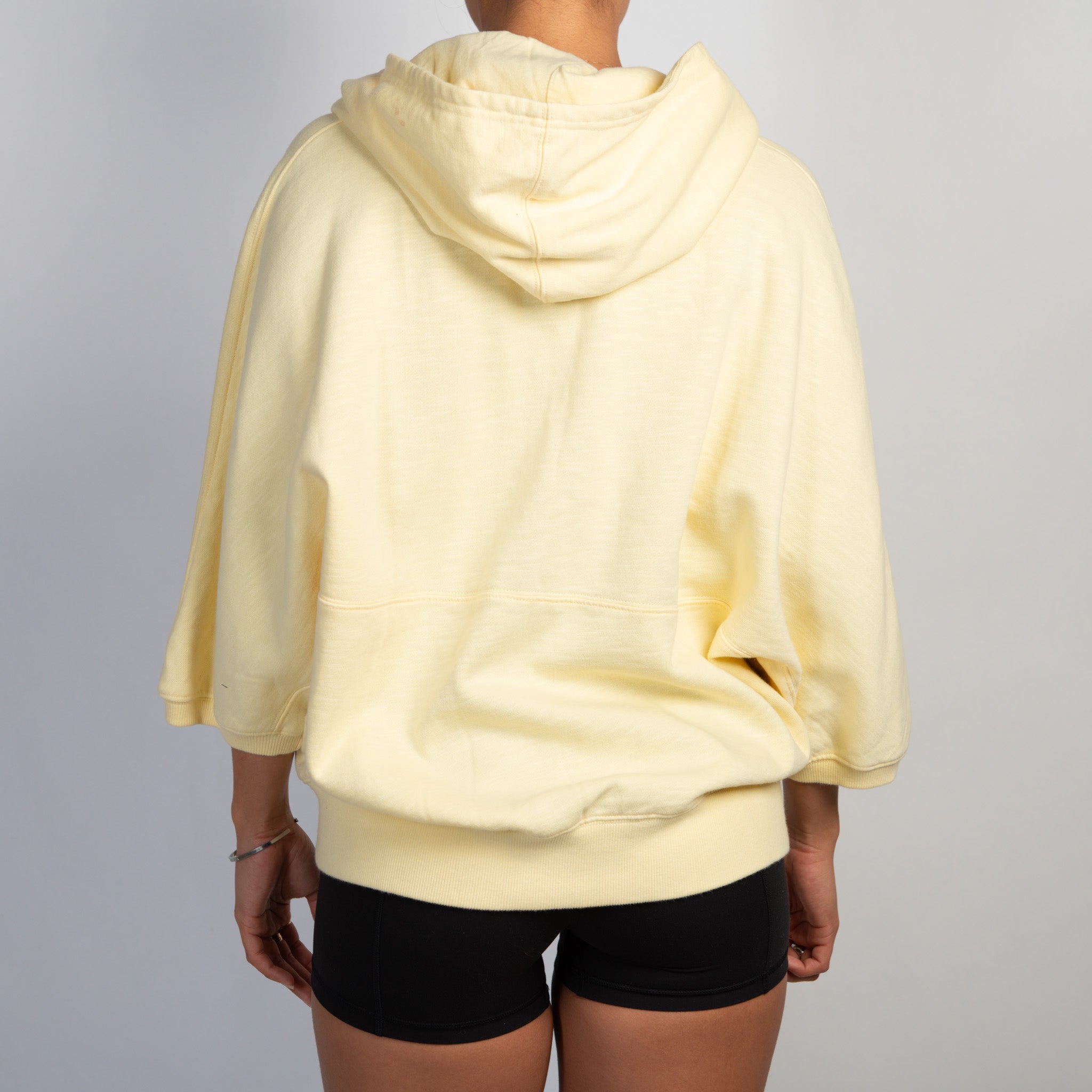PALE YELLOW FLEECE JACKET