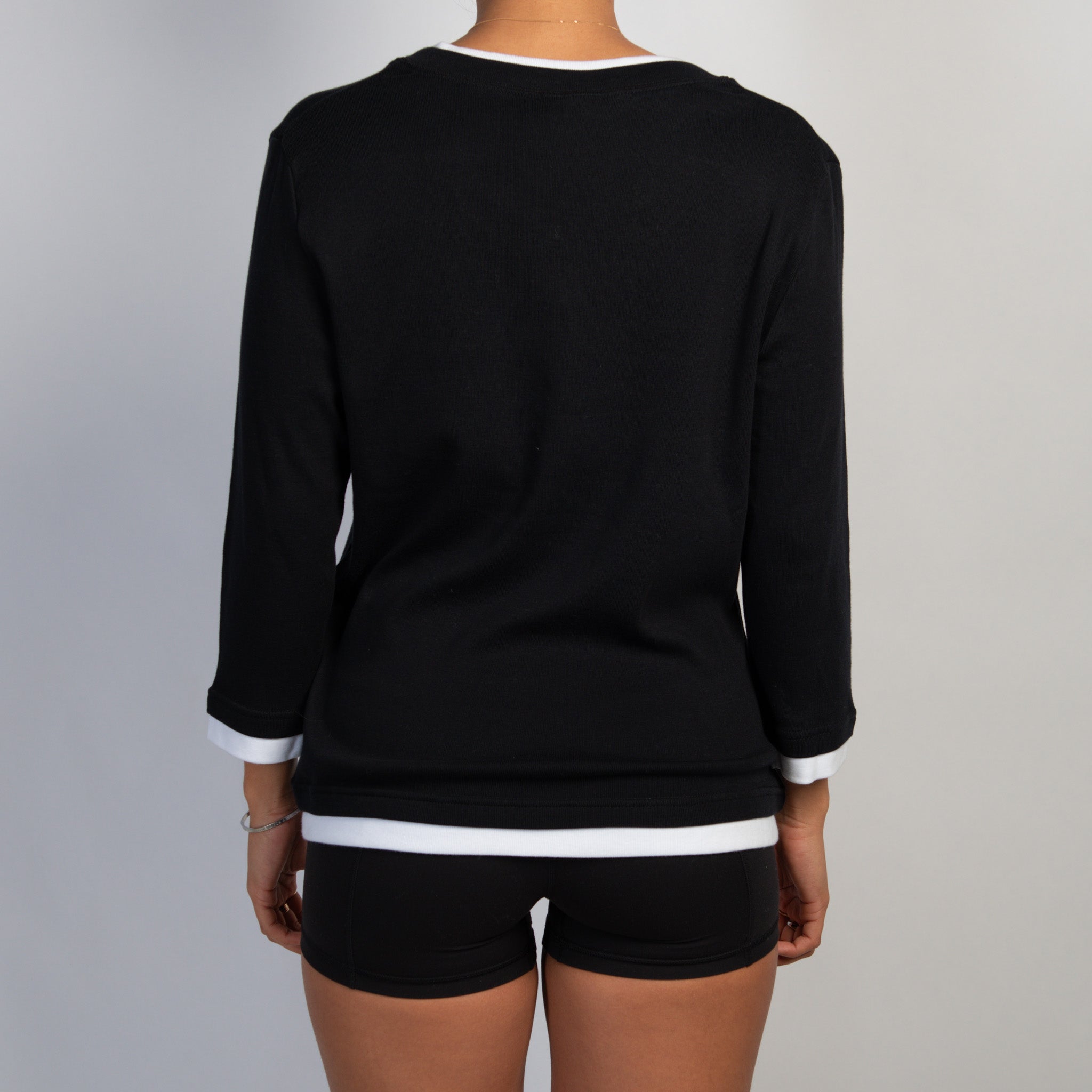 BLACK LAYERED TOP