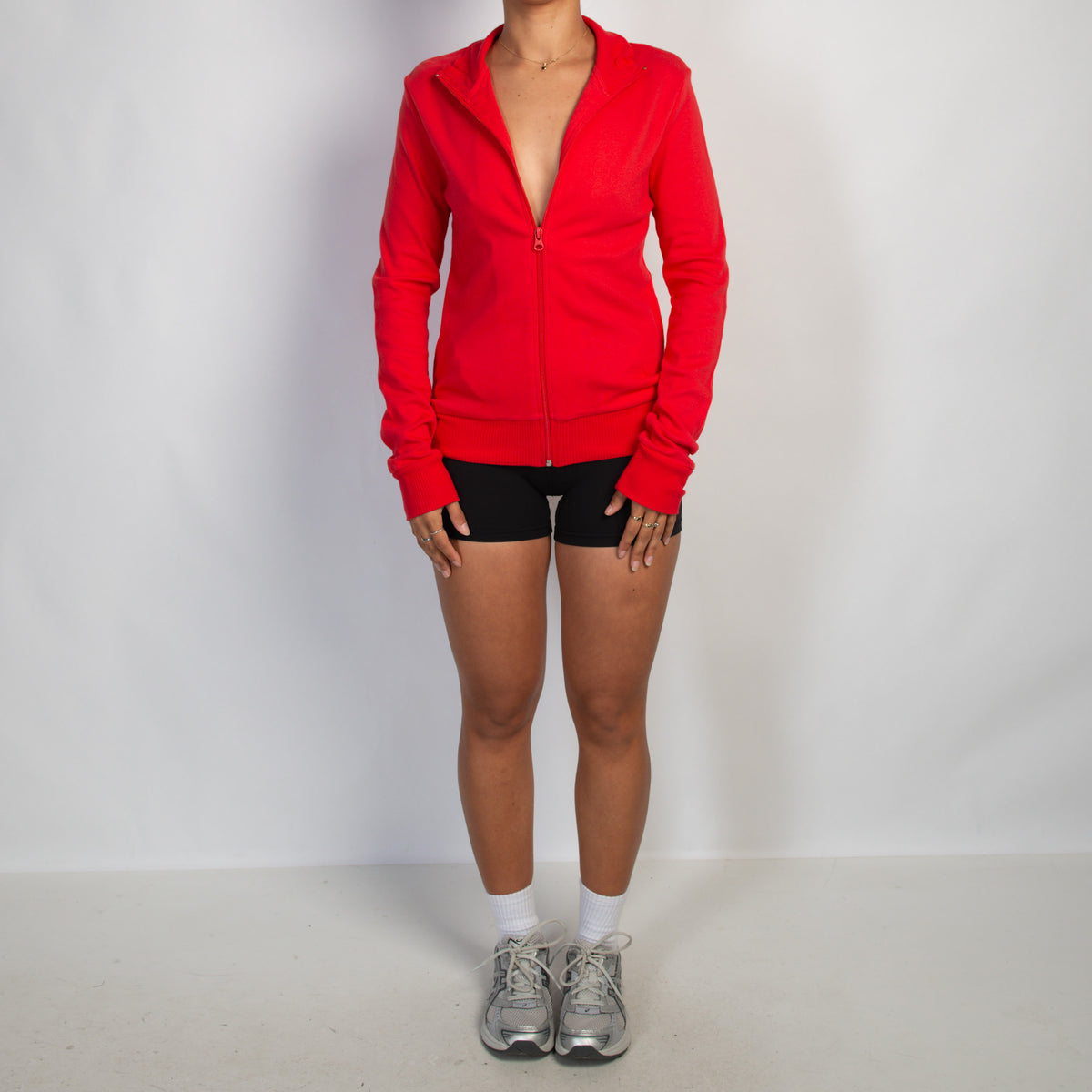 RED COTTON JACKET
