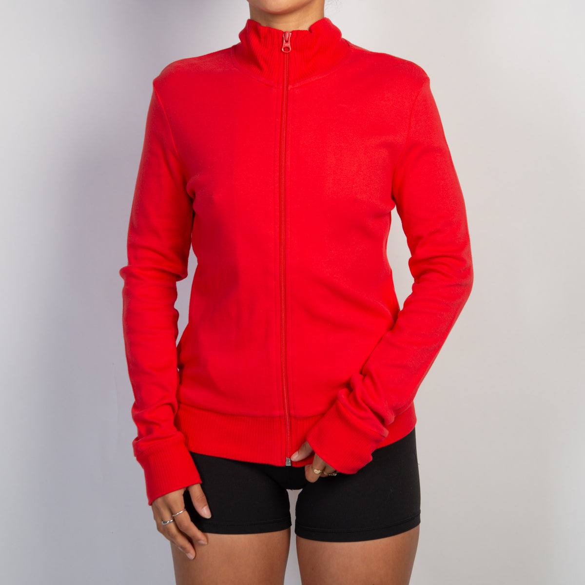 RED COTTON JACKET