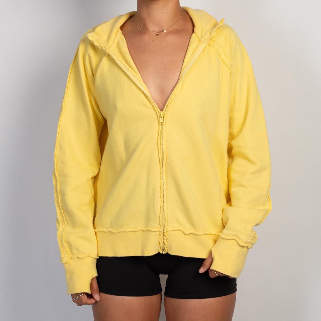 YELLOW COTTON JACKET