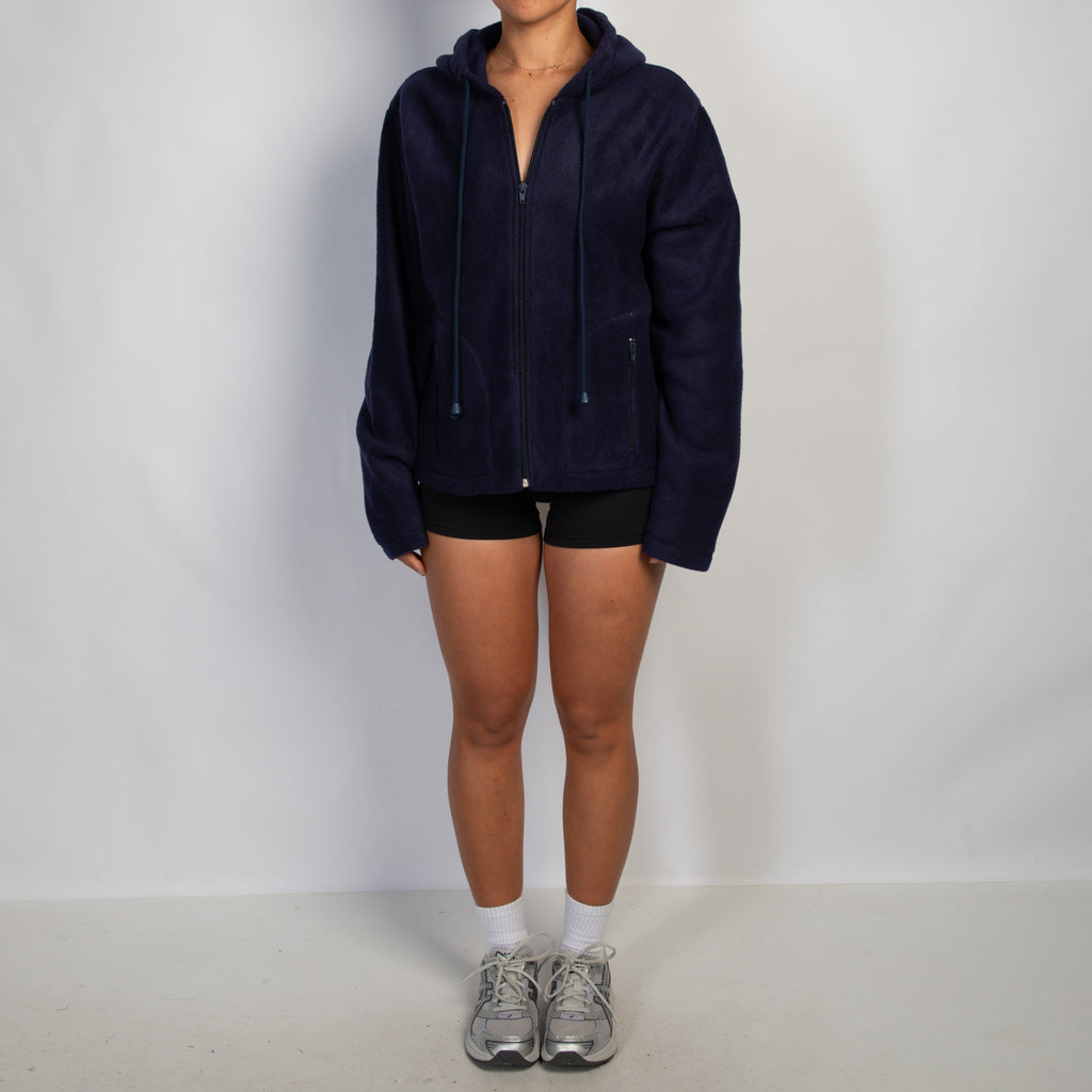 NAVY FLEECE JACKET