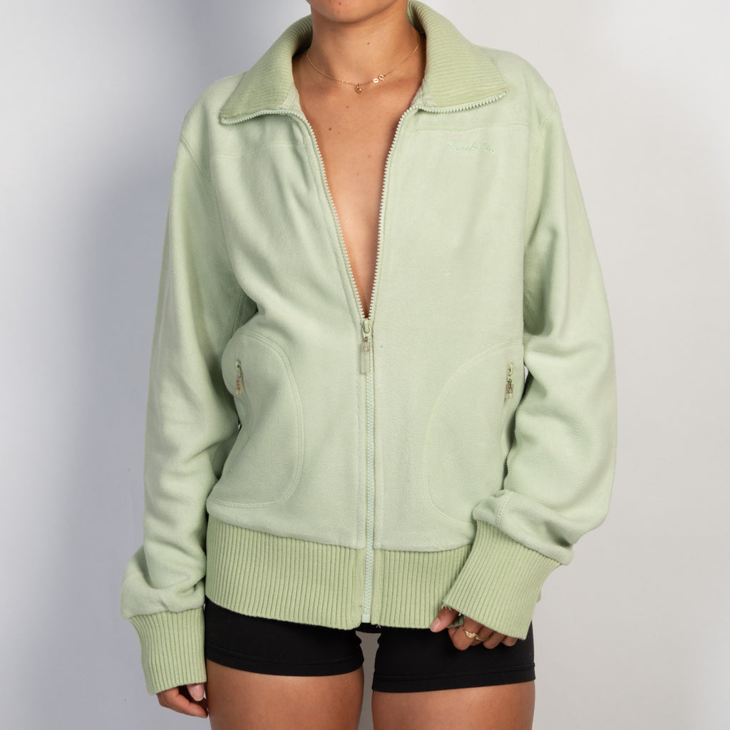 GREEN FLEECE JACKET