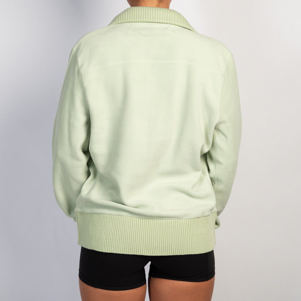 GREEN FLEECE JACKET