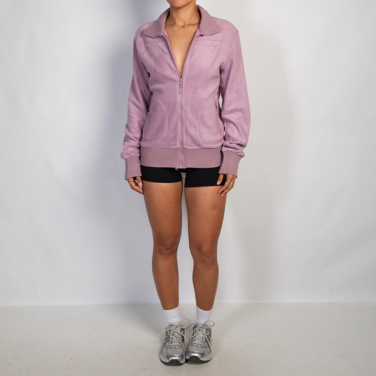 LILAC FLEECE JACKET