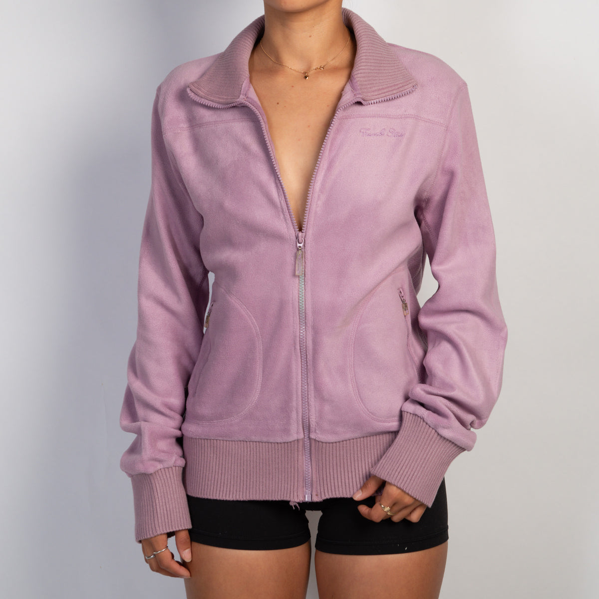 LILAC FLEECE JACKET