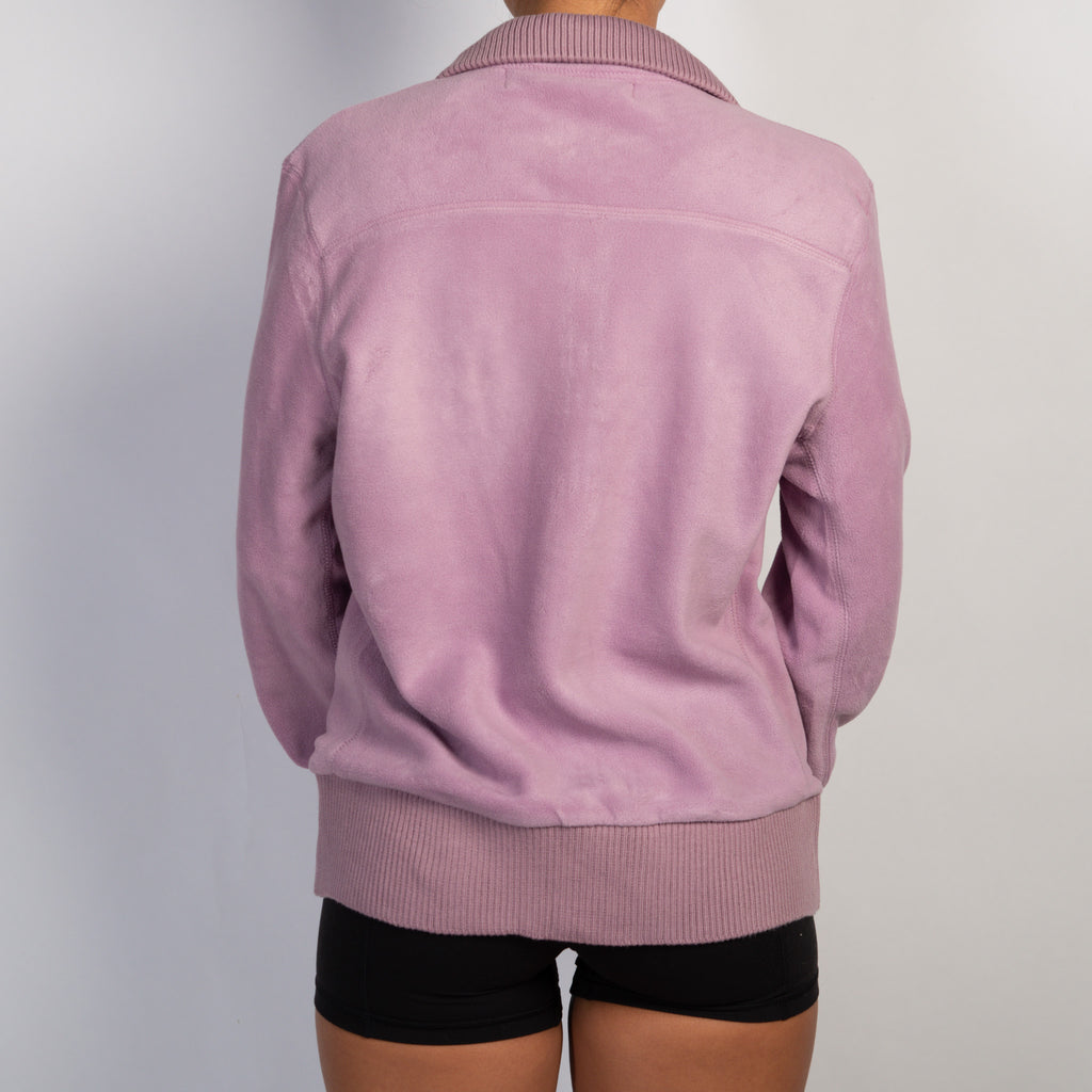 LILAC FLEECE JACKET