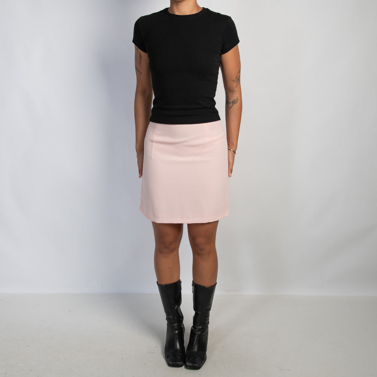 PINK MINI SKIRT