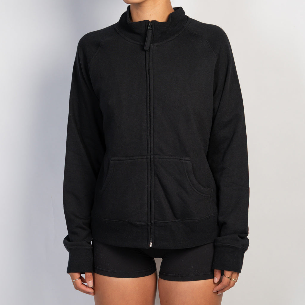 BLACK COTTON JACKET