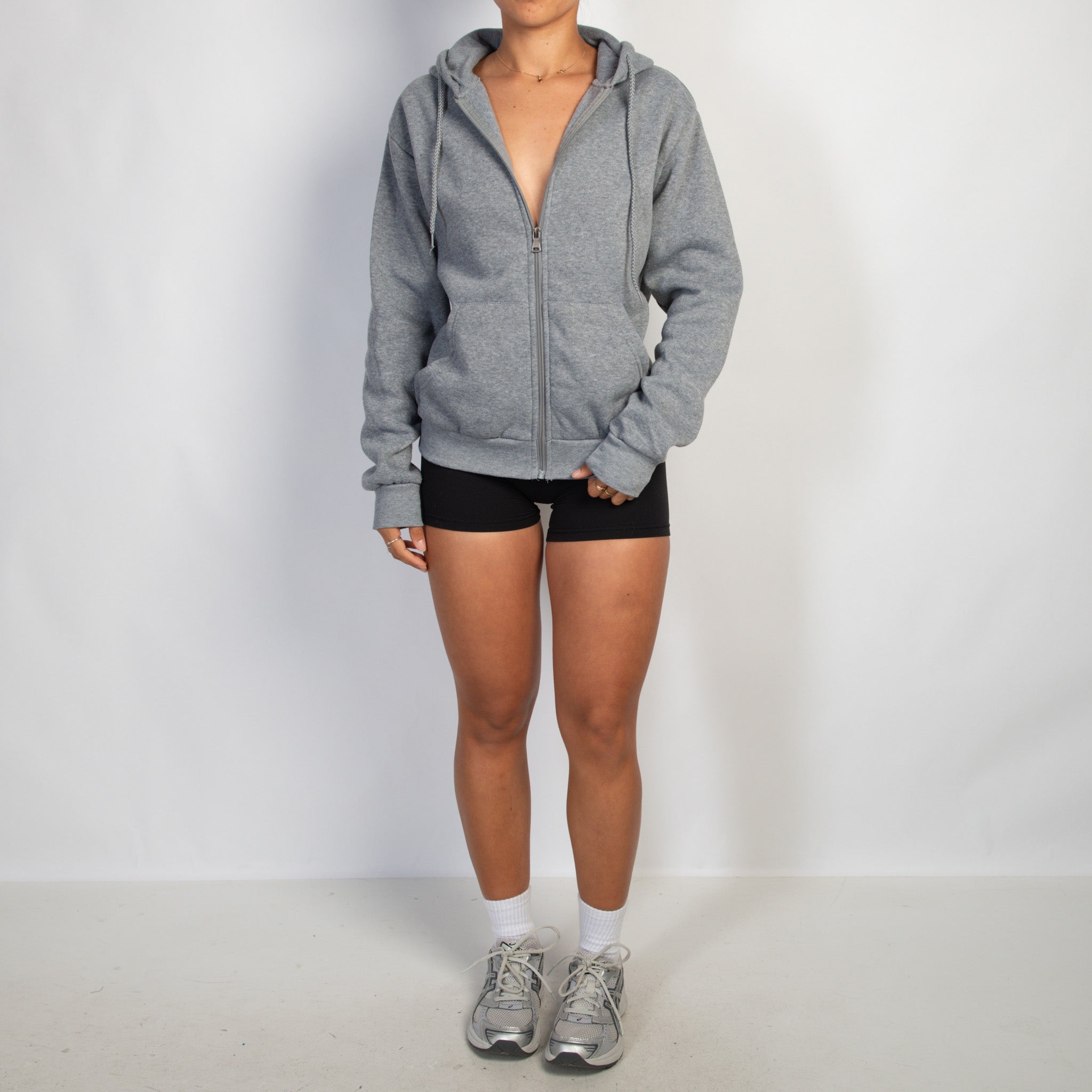 GREY FLEECE JACKET