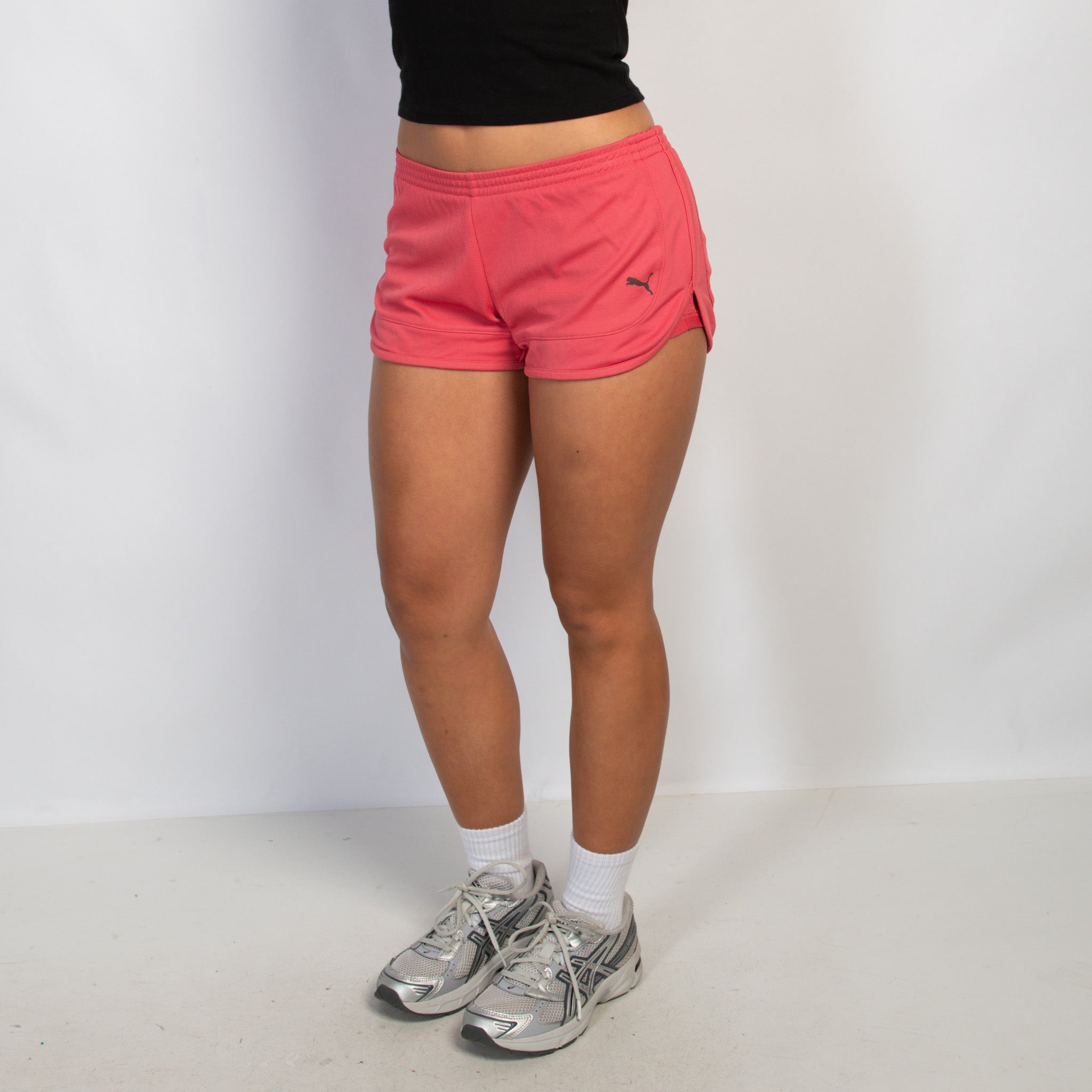 PINK LOW RISE SHORTS