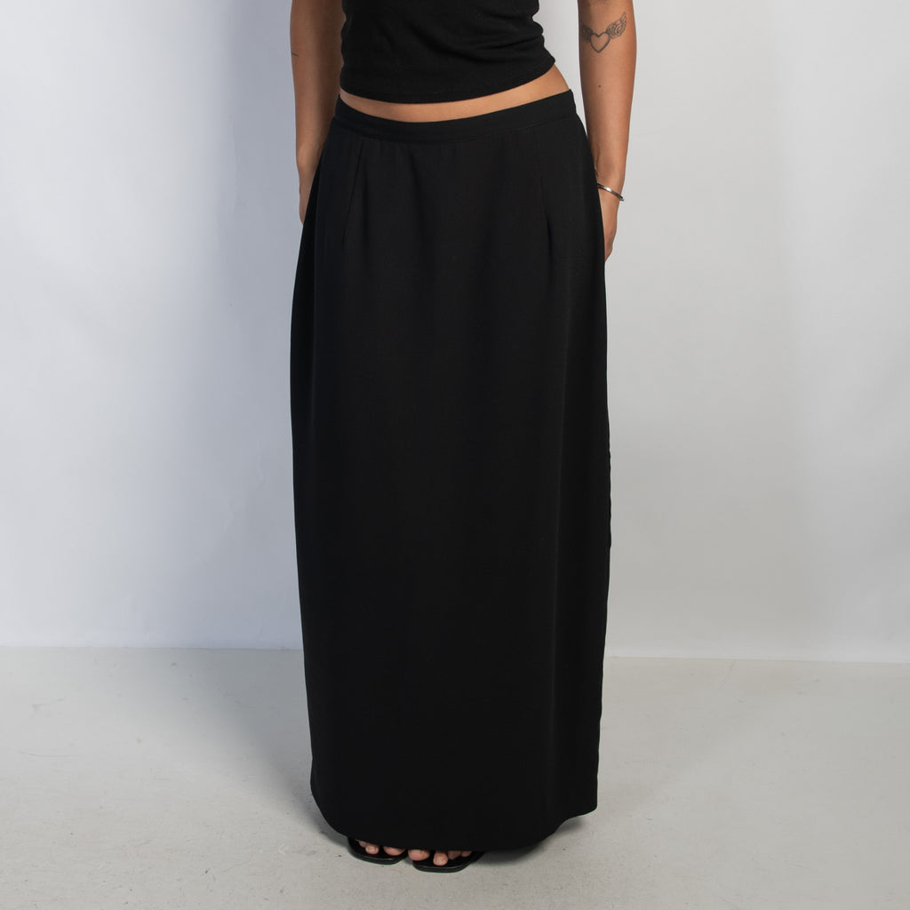 BLACK MAXI SKIRT