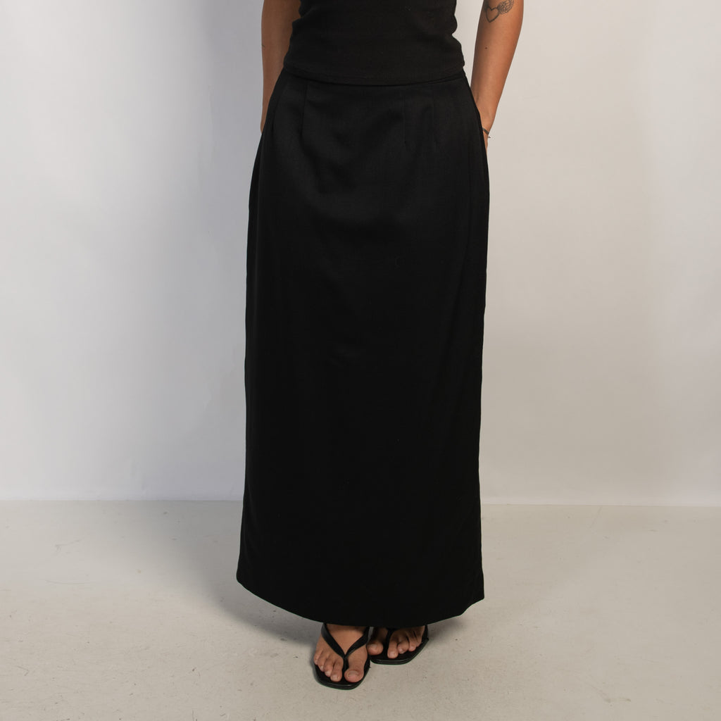 BLACK MAXI SKIRT