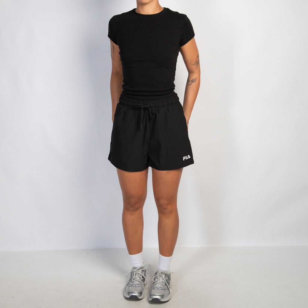 BLACK ACTIVE SHORTS