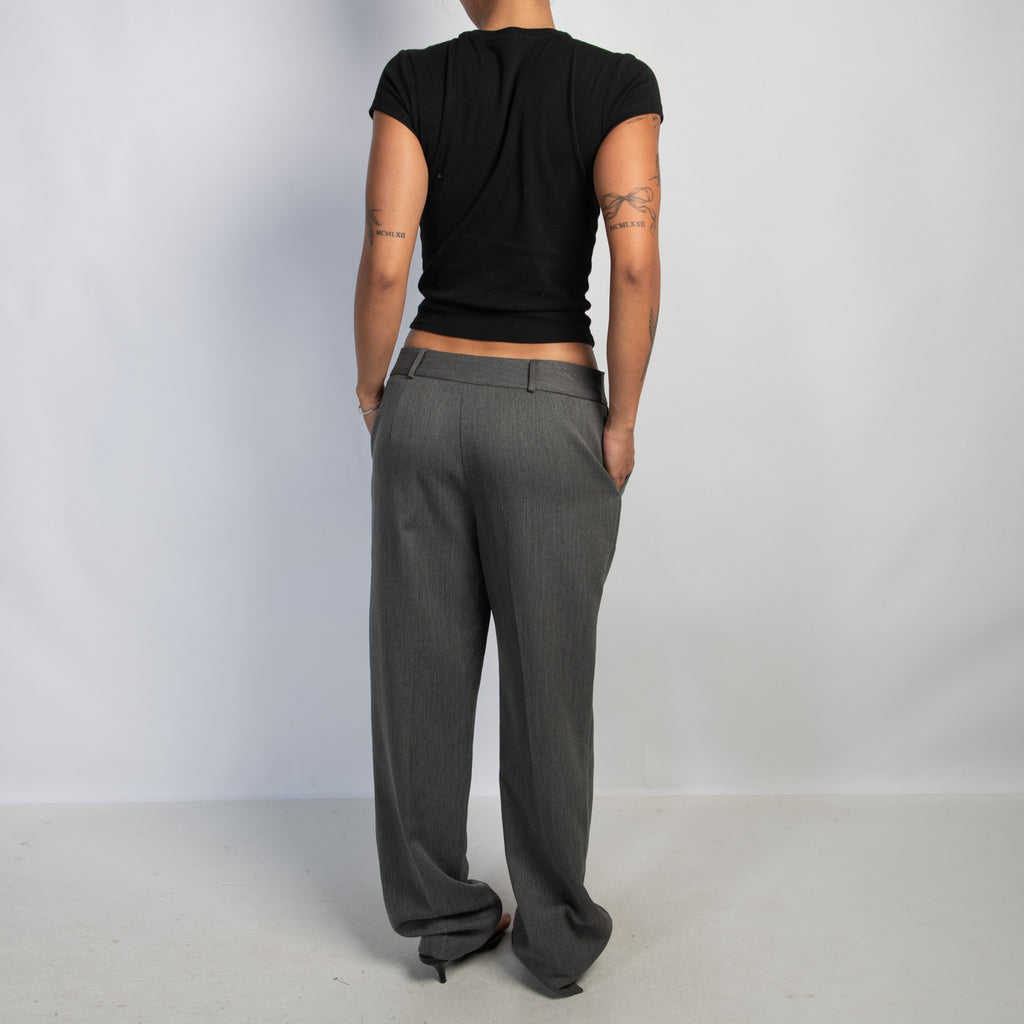 GREY MARLE TROUSERS
