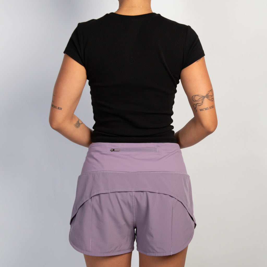 PURPLE ACTIVE SHORTS