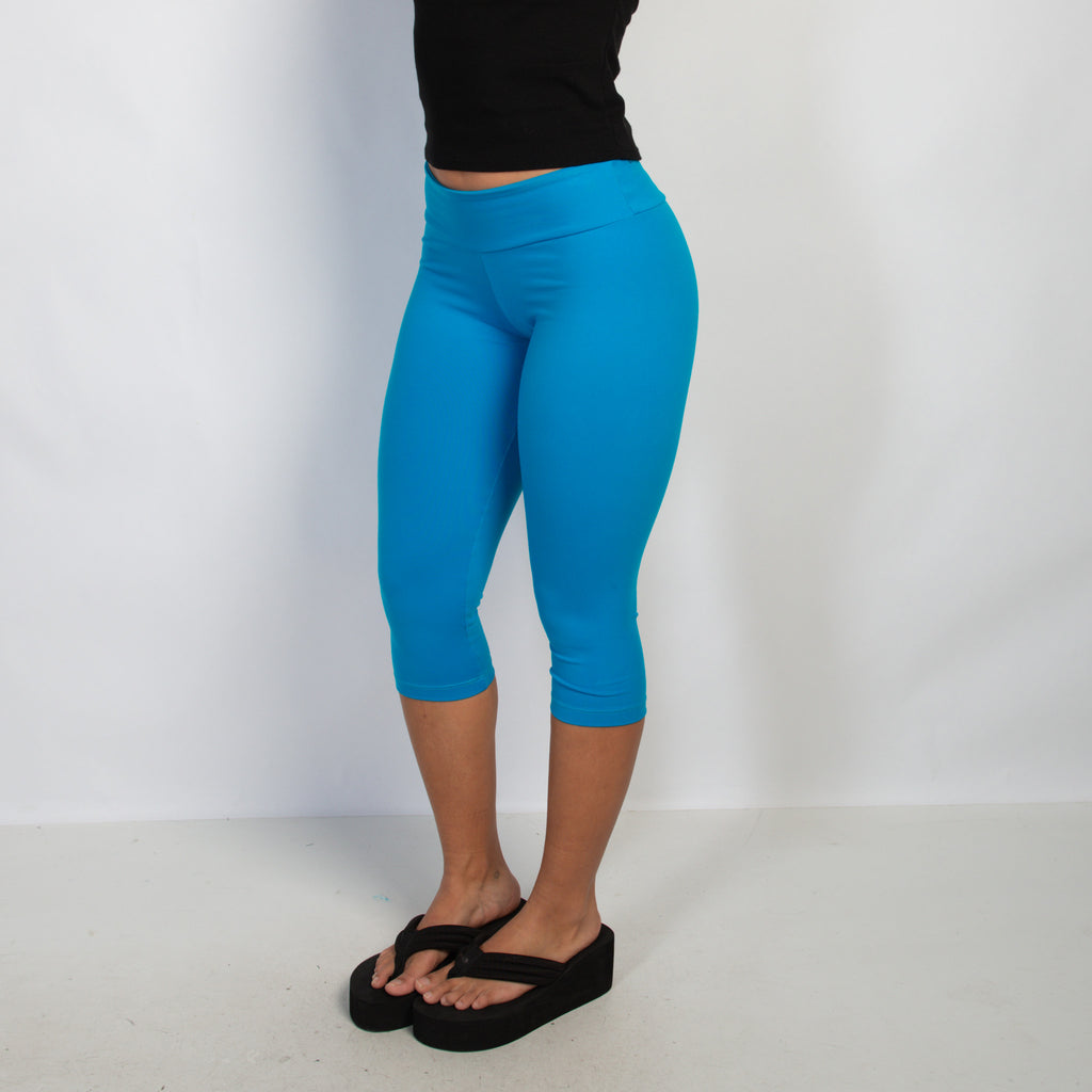 BLUE CROP TIGHTS