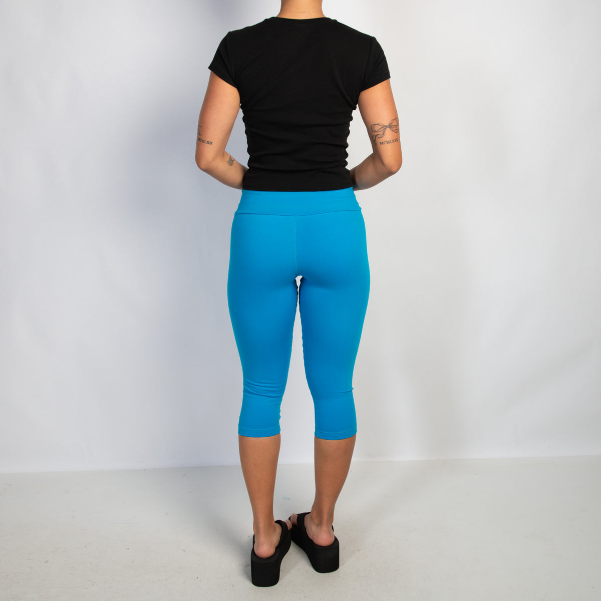 BLUE CROP TIGHTS