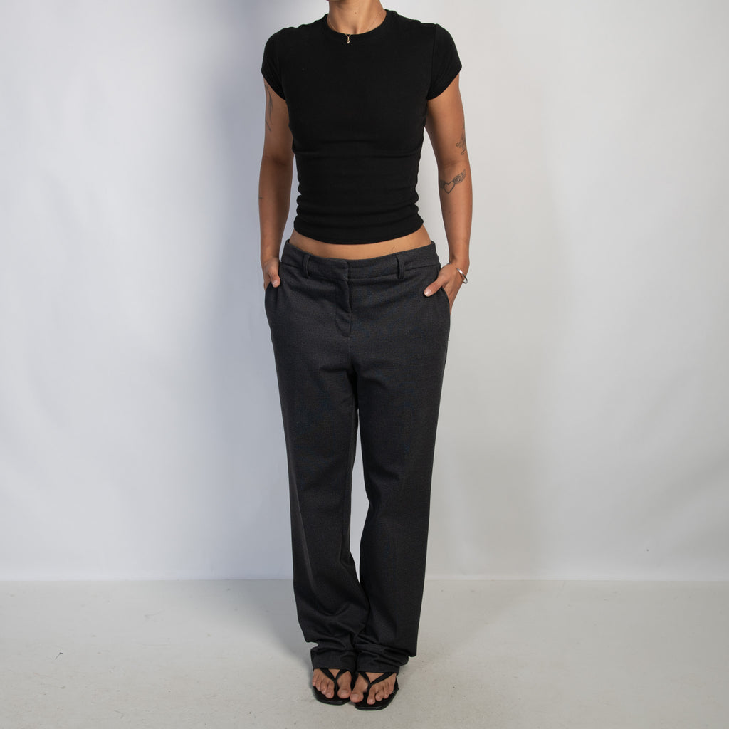 CHARCOAL MARLE PANTS