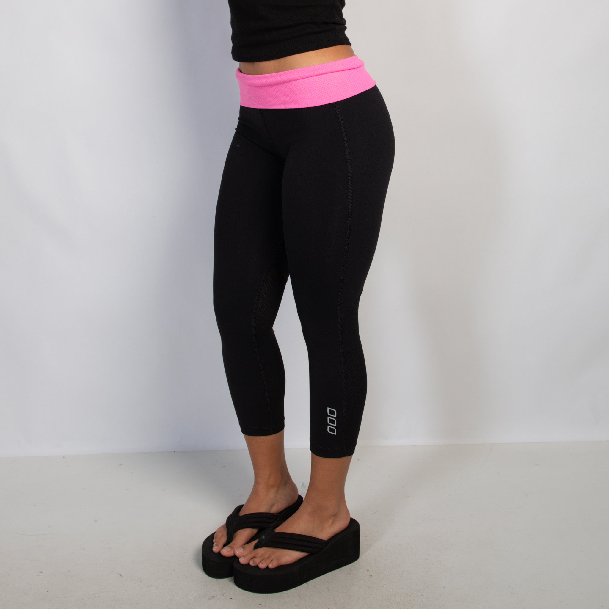 FOLD OVER CROP TIGHTS