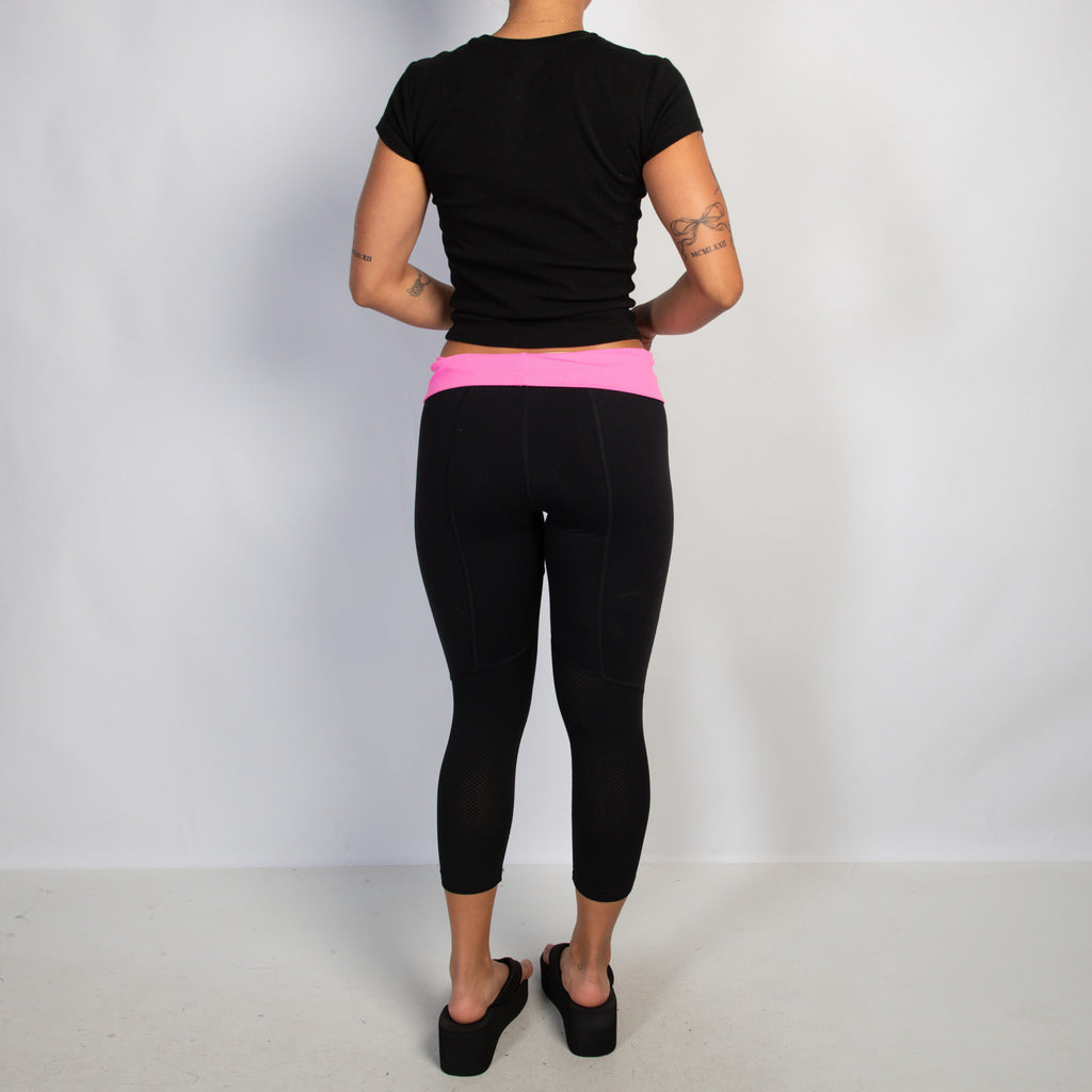 FOLD OVER CROP TIGHTS