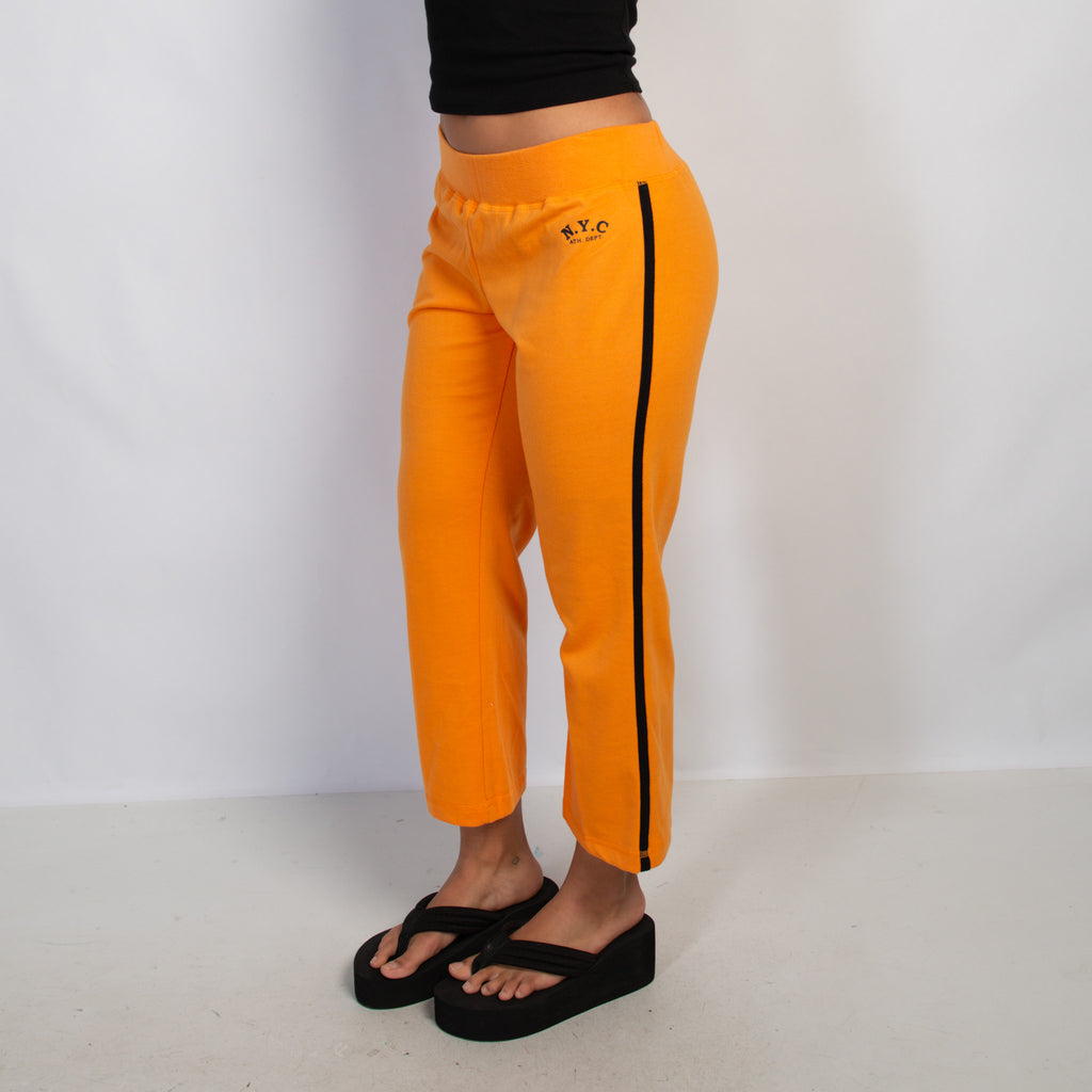ORANGE CROP LOUNGE PANTS