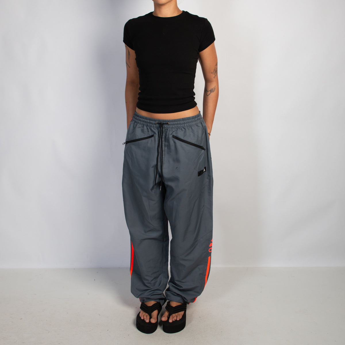 GREY SLATE SPRAY PANTS