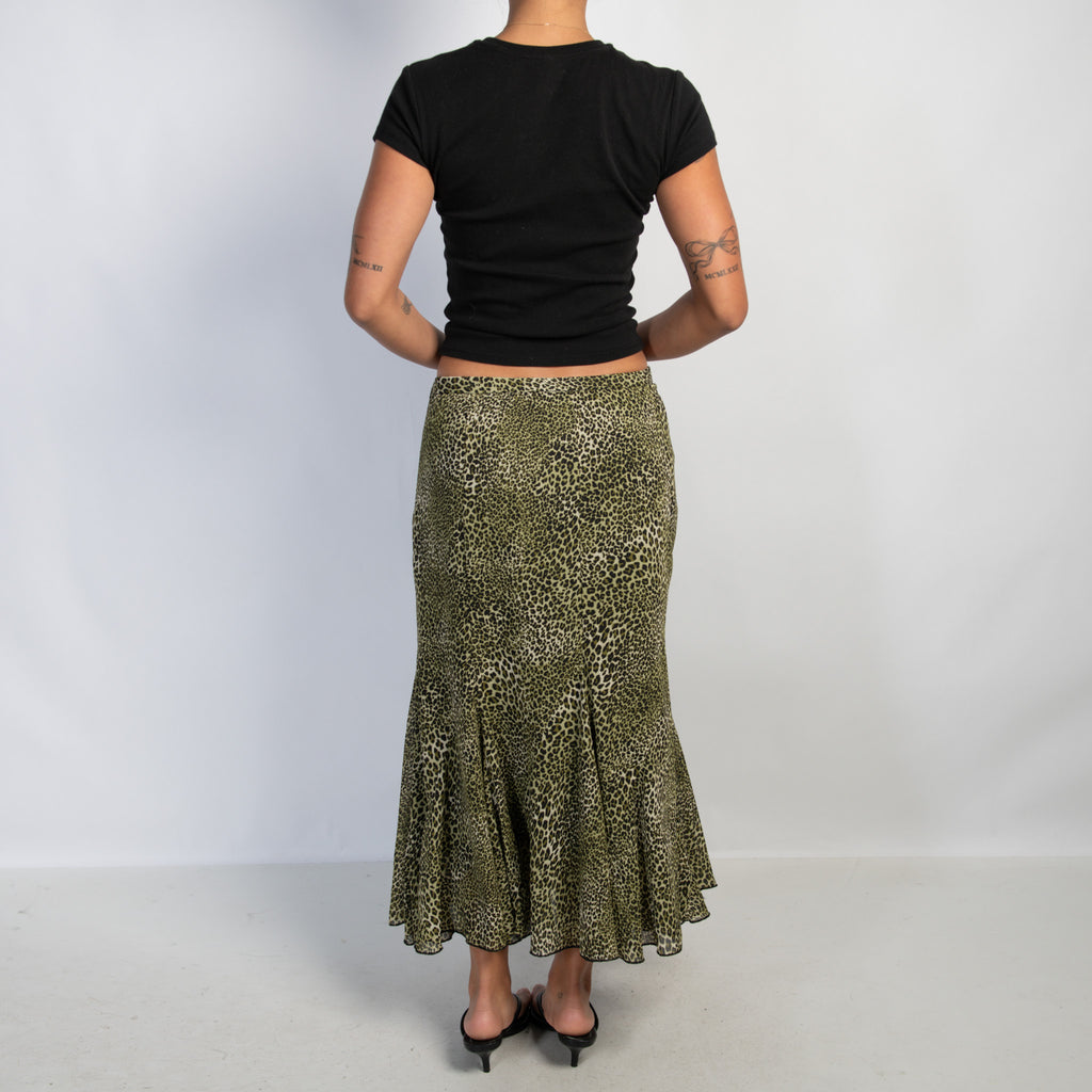 ANIMAL PRINT SKIRT