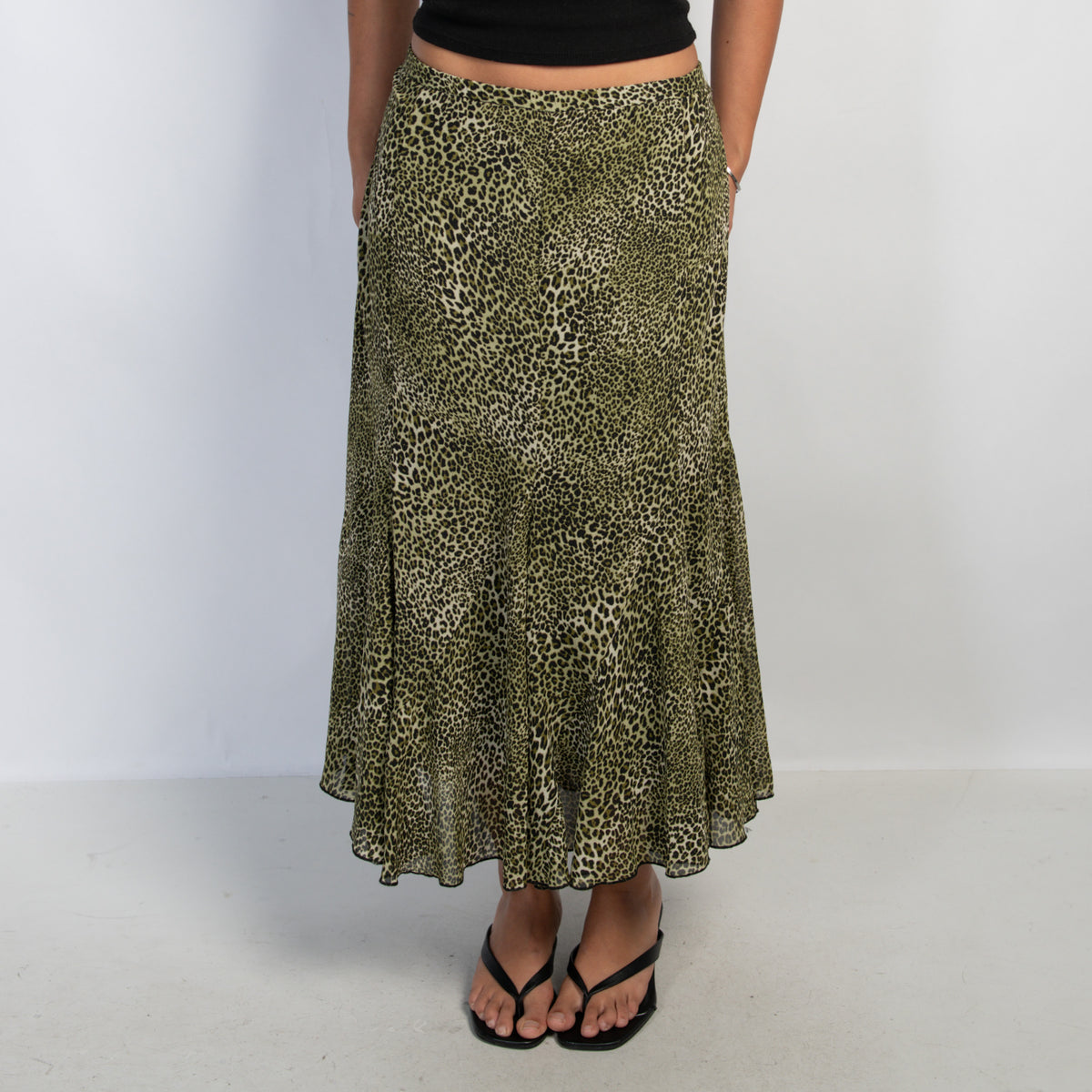 ANIMAL PRINT SKIRT