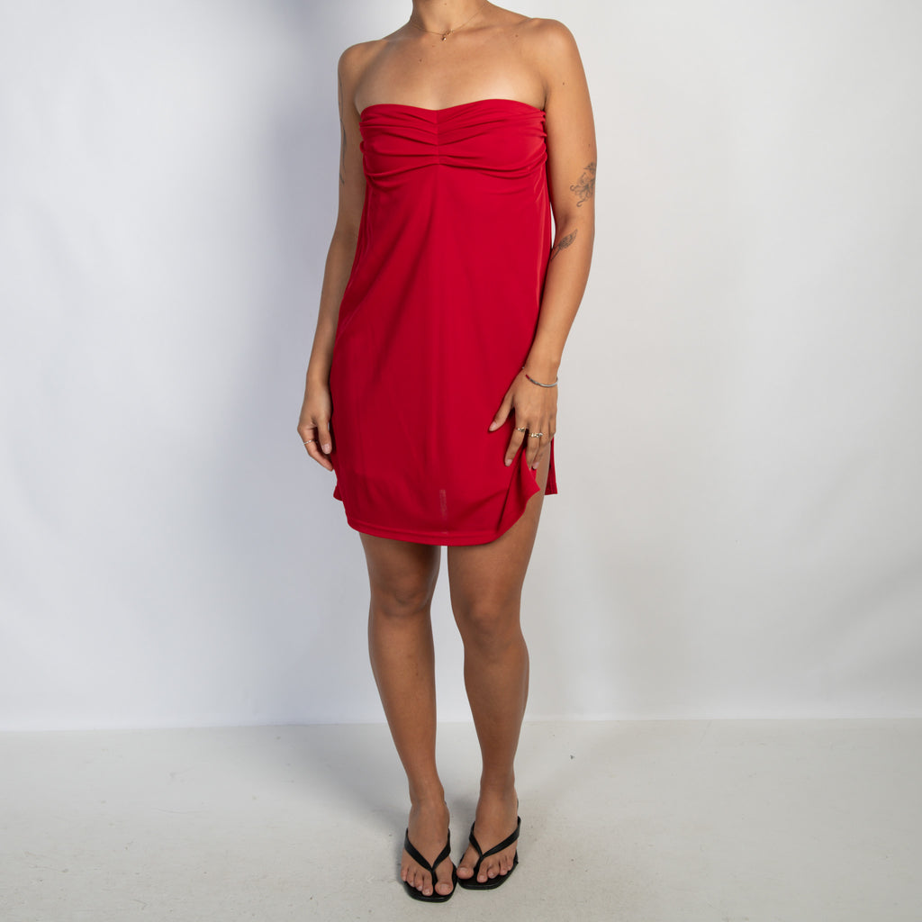 RED MINI DRESS