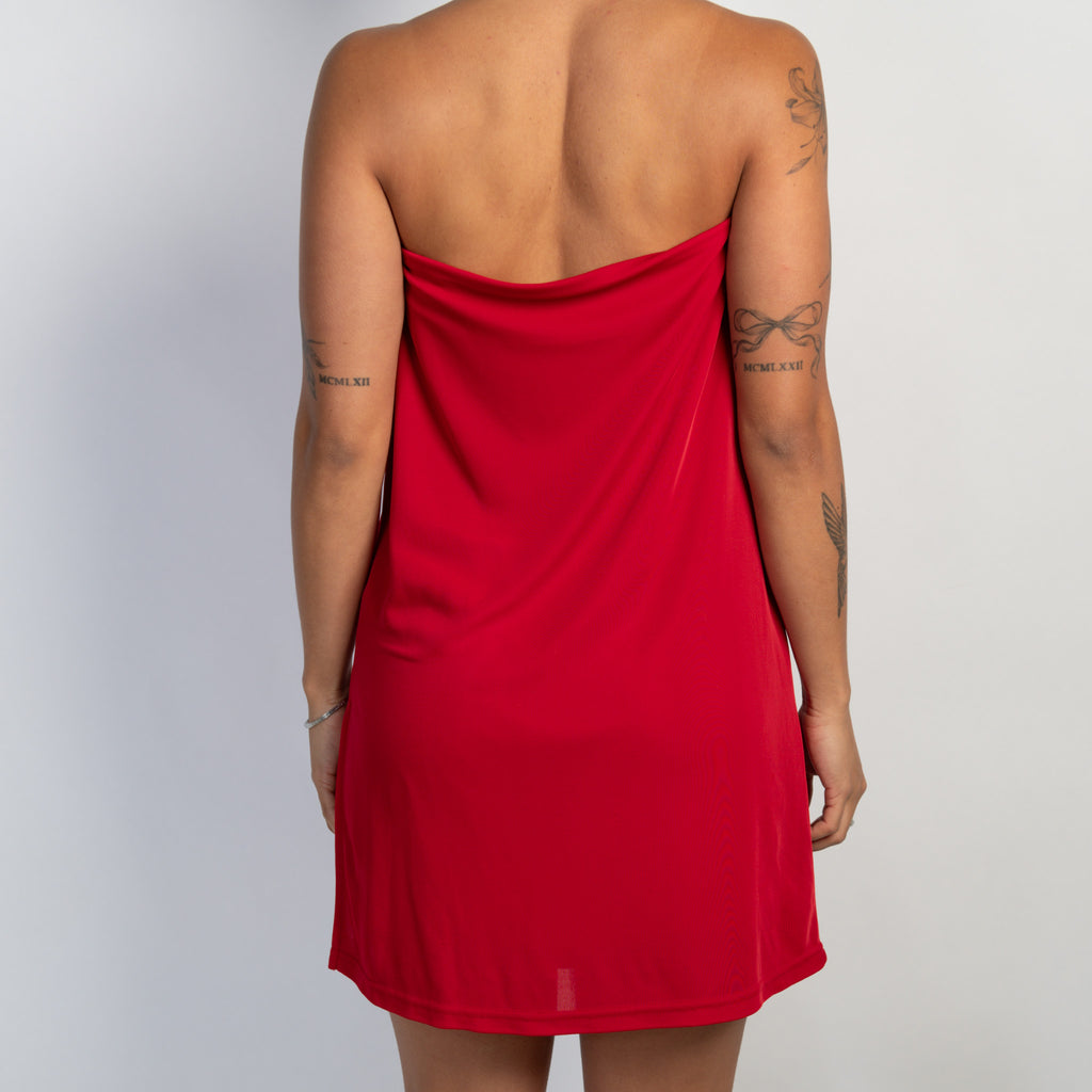RED MINI DRESS