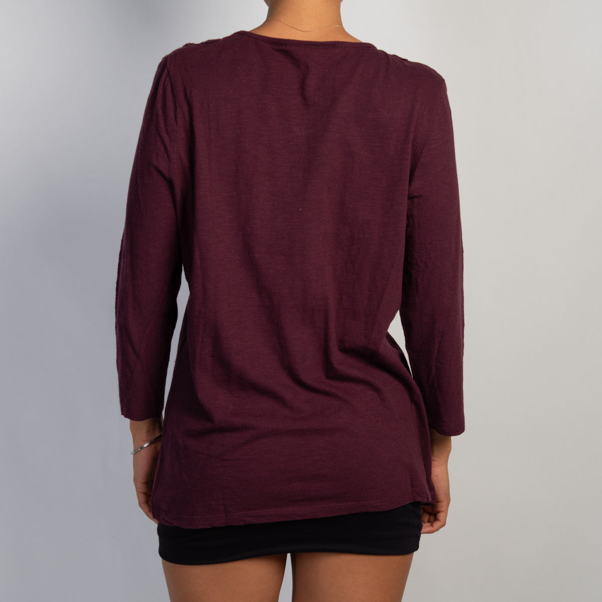 PLUM COTTON TOP