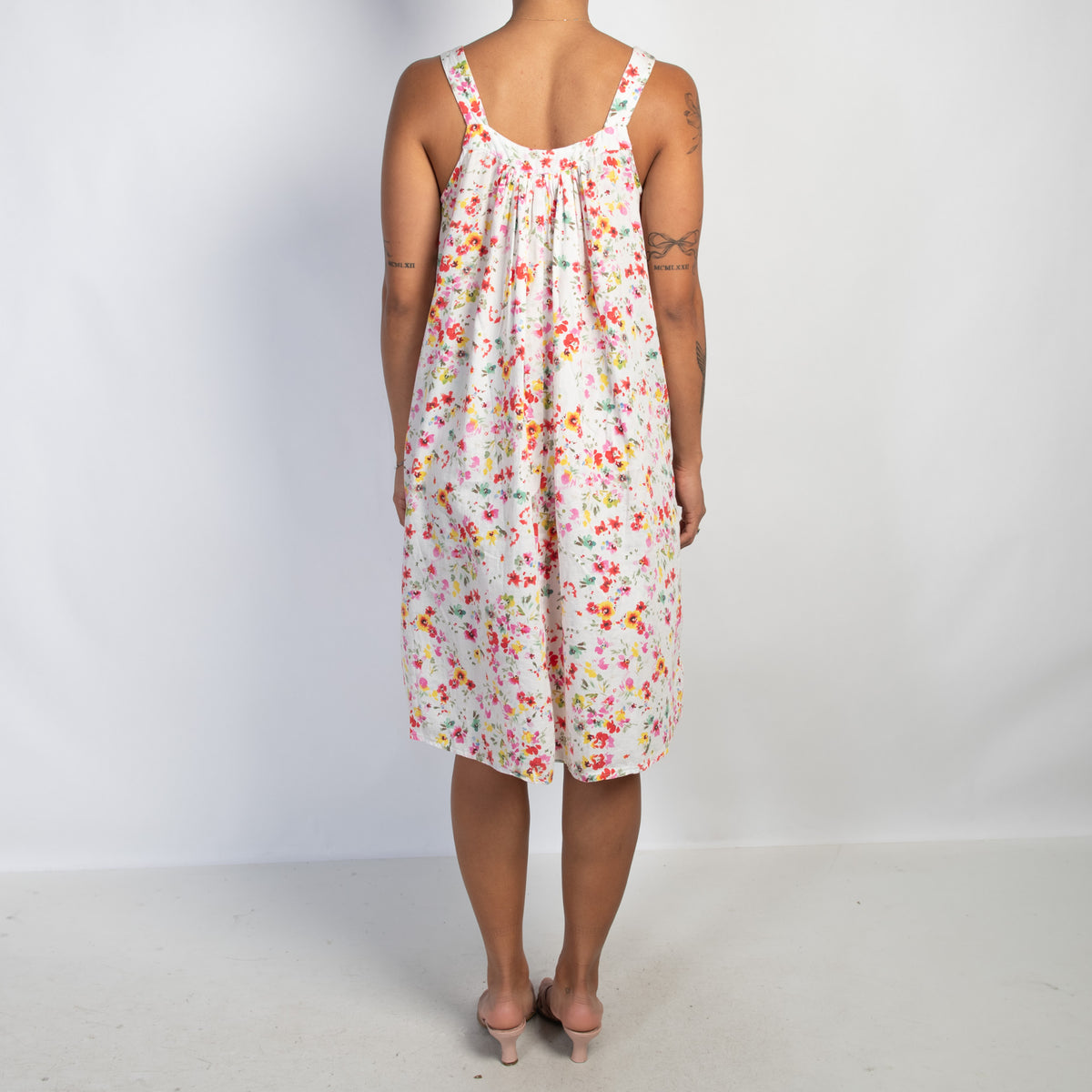 FLORAL COTTON NIGHTGOWN
