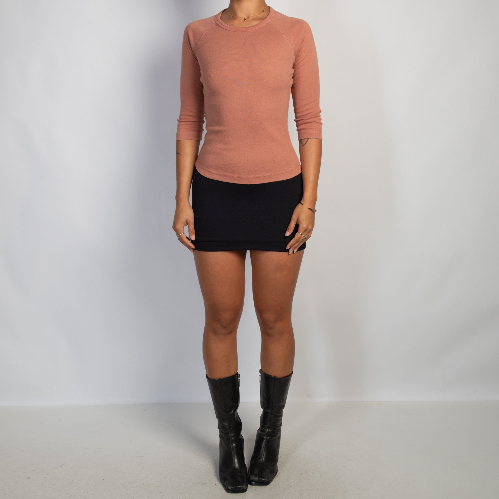 SALMON COTTON TOP