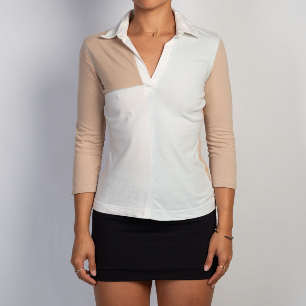 3/4 SLEEVE POLO SHIRT