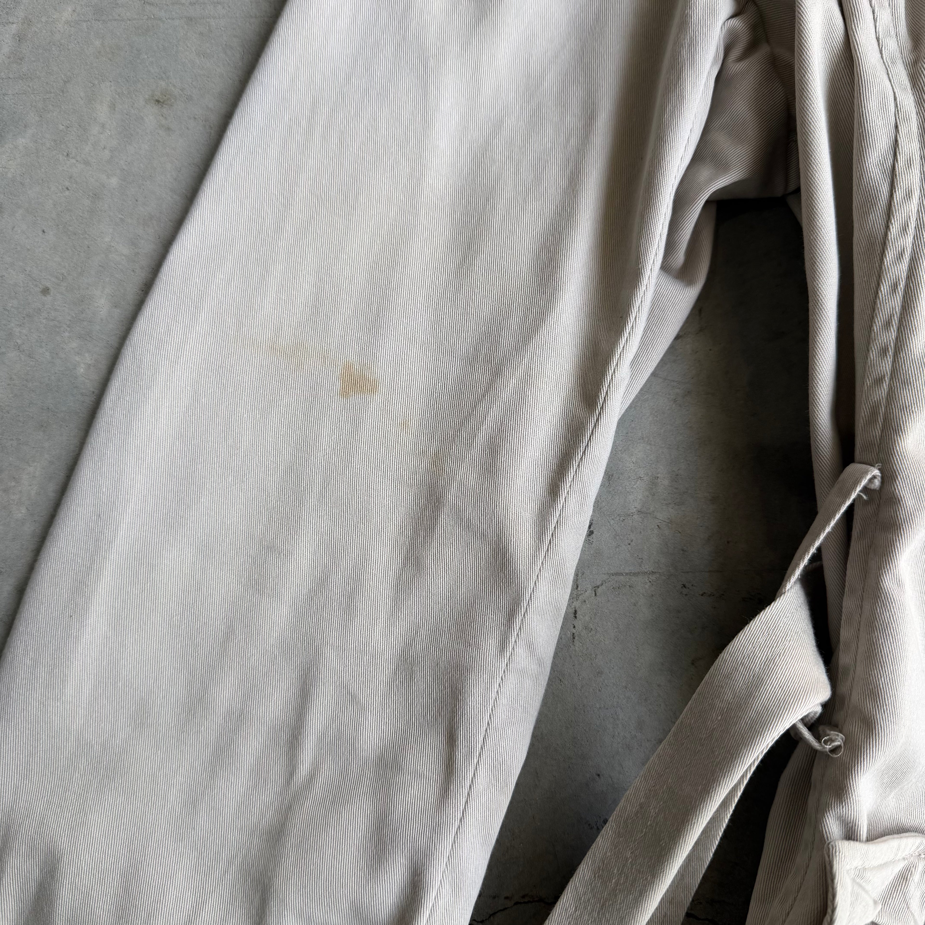 CREAM COTTON COAT